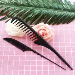 1 шт. профессиональная расческа с острым концом для волос хороший тип зажим дизайн кисти инструменты для волос углеродное волокно