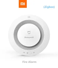 Детектор пожарной сигнализации Xiaomi Mijia Honeywell, пульт дистанционного управления Zigbee, звуковая и визуальная сигнализация, работа с приложением Mihome