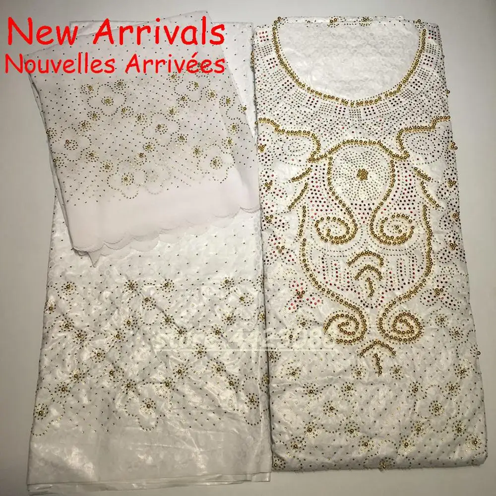 Африканская ткань высшего качества из Дубайской атику Getzner Bazin Riche, кружевная ткань с бусинами и камнями, дизайнерский Текстиль 3+ 2+ 2 ярдов для платья