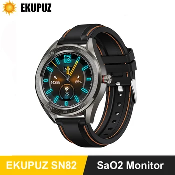 

SN82 Smart Watch IP68 Waterproof Blood Pressure Heart Rate SaO2 Monitor Fitness Tracker Message Push Smartwatch For Android IOS