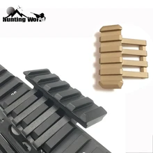 Tático 45 graus de perfil baixo offset ferroviário montagem lanterna ponto vermelho laser escopo ferro vista adapte para a caça airsoft