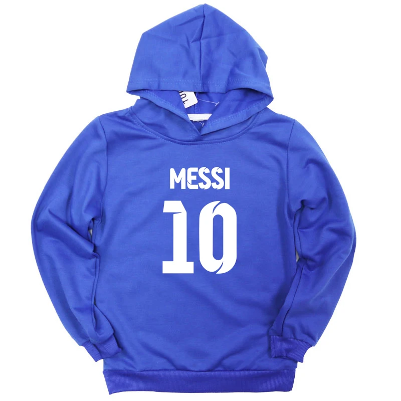 Hip Hop MESSi Hoodie for Kids Argentina Jersey Unsex MESSi Streetwear for Teenager Sports Coat Casual O-Neck Sweatshirt