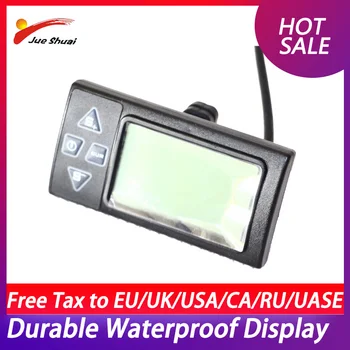 

JS Bike Speed Meter Waterproof LCD Display for E Bicycle Connector Manual Control Panel Mount on the Bike Handlebar 36V Cycling
