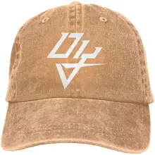 Ejiazhan7 папа янки логотип Ретро Регулируемая ковбойская Джинсовая Шляпа Унисекс Хип Хоп натуральный бейсболки