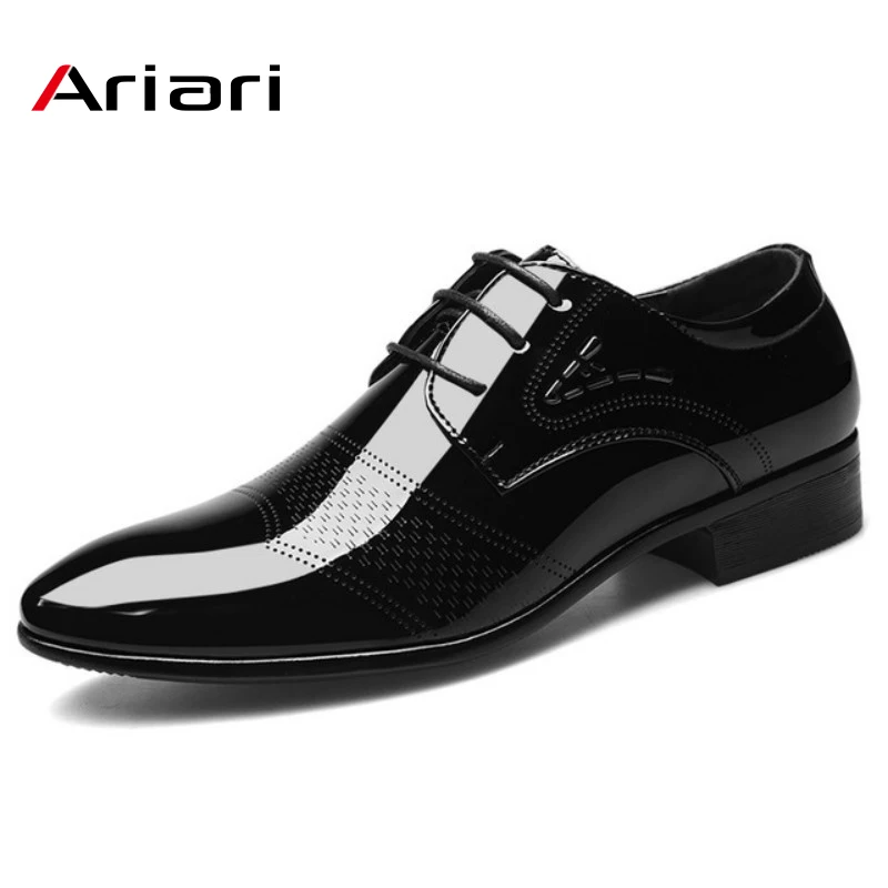 

Italian Fashion Elegant Oxford Shoes For Mens Shoes Large Sizes Men Formal Shoes Leather Men Dress Loafers Man Slip On Masculino