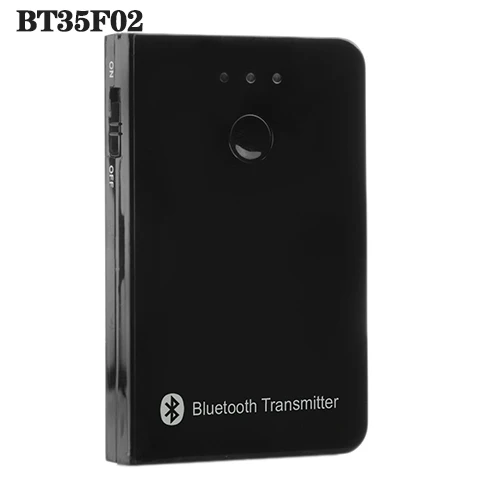 BT35F02 Tebe Bluetooth передатчик 3,5 мм разъем аудио адаптер беспроводной Bluetooth стерео аудио передатчик адаптер для динамиков наушников - Цвет: BT35F02