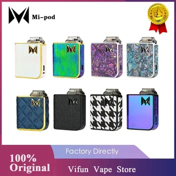 

Original Mi-pod Pod Starter Kit wi/ 950mAh Battery & 2ml Cartridge & First OAS System Leakage Proof Pod Kit Vs Drag Nano / VINCI