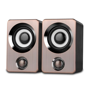 

USB Speaker Mini Portable Speaker with HD Audio Strong Compatibility for Notebook Desktop Computer DQ-Drop