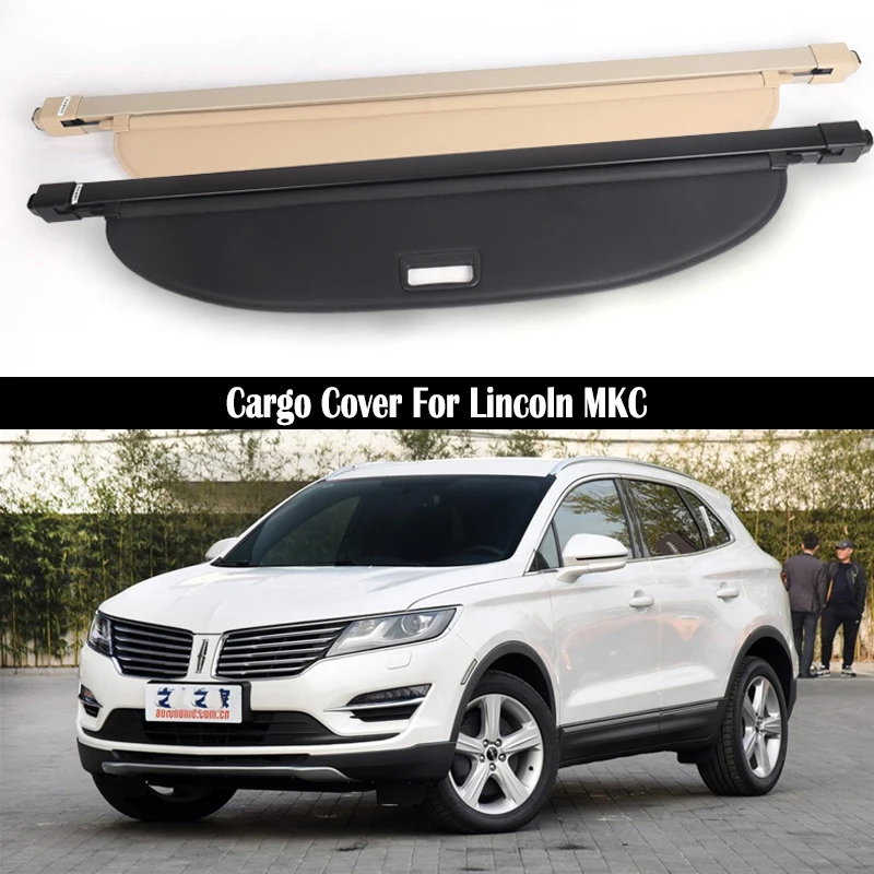 

Задняя крышка для груза для Lincoln MKC 2014, 2015, 2016, 2017, 2018, 2019, 2020, 2021, защитный экран для багажника, защитные аксессуары