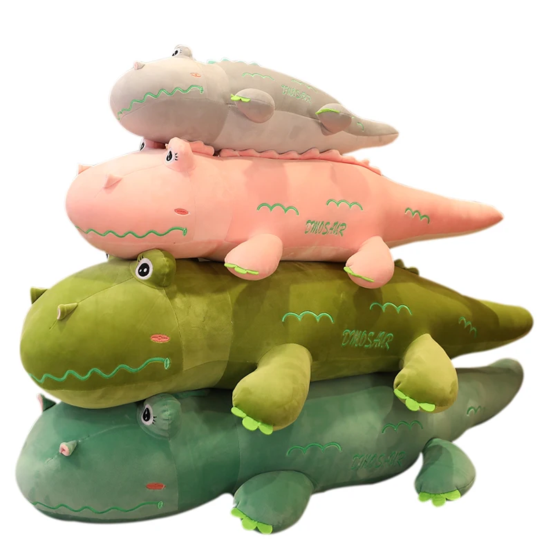 

1pc 60-90cm Cute new dinosaur plush toy Long dinosaur pillow cartoon plush lizard cute kid boy boy baby birthday xmas present