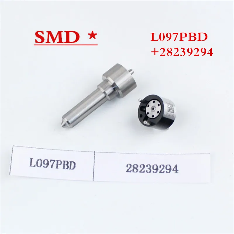

New nozzle L097PBD control valve 28239294 diesel vehicle injector assembly EJBR03601D repair kit for engine 3801-4x500 injector