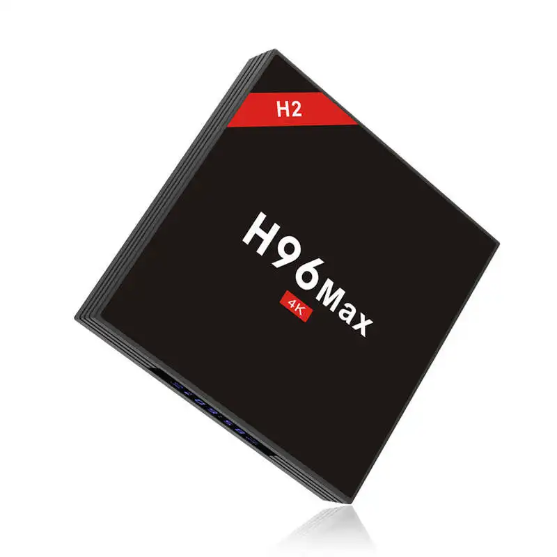 H96MAX-H2B Android 7.1 Smart TV Box Amlogic RK3328 Quad Core Wifi 2.4G/5G 4K Video Media Player For Live HD IPTV/VOD EPG Netflix