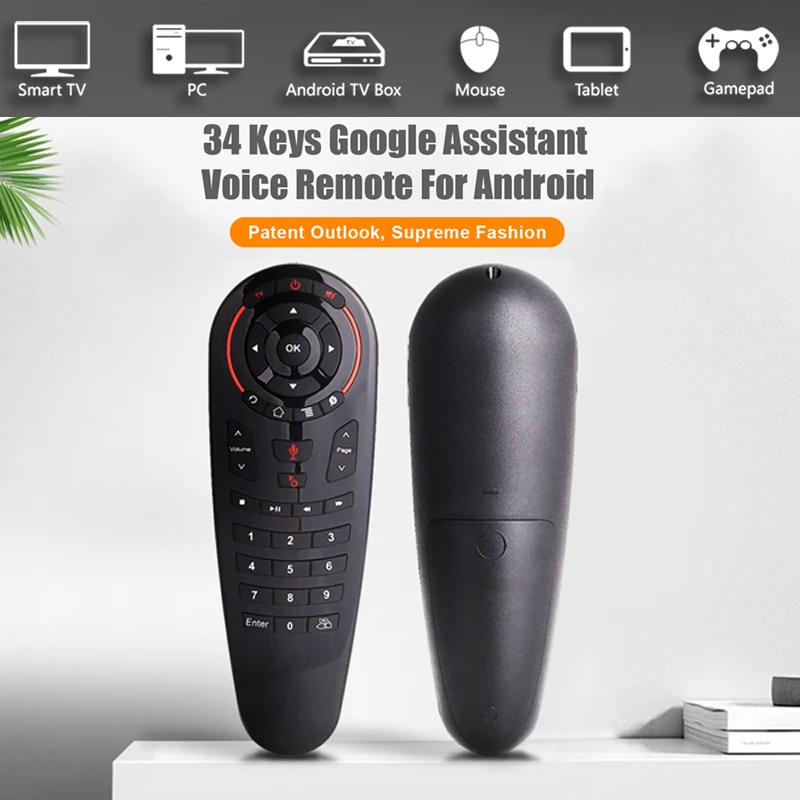 G30 g30s fly Air Mouse Голос airmouse 6 осевой гироскоп 2 4 ГГц смарт пульт дистанционного