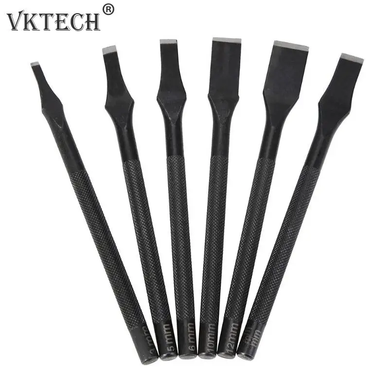 3/5/6/8/10/12 мм кожи дыроколы Leathercraft кожа инструменты DIY ручной работы Сталь шить ремесленных инструментов