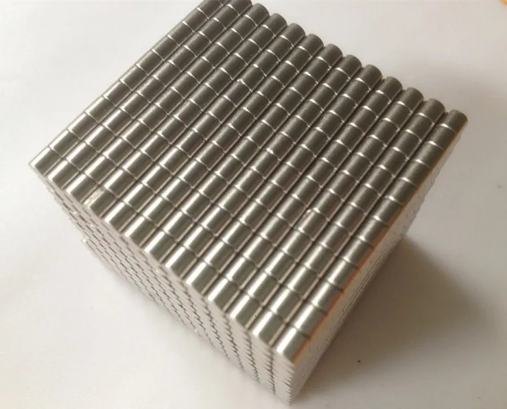 2000 шт SmCo магнитный диаметр диска 3,18x3,18 мм 1/8 "цилиндр 350 градусов C высокотемпературные постоянные редкоземельные магниты