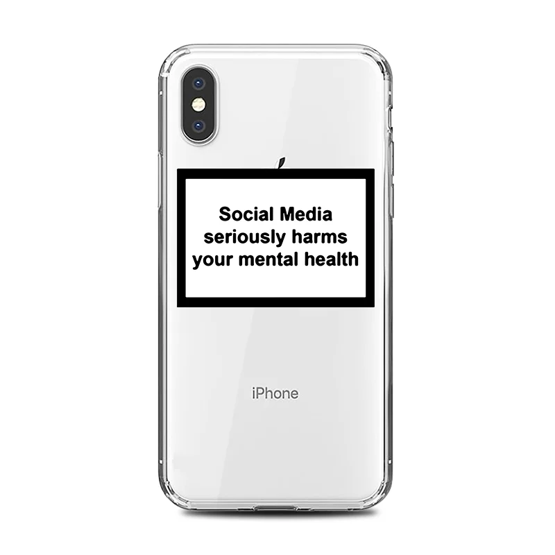 Забавный чехол для телефона с буквами для iPhone 11 8 7 6s Plus Pro X XS MAX XR облегающий чехол s Модная Мягкая силиконовая задняя накладка из ТПУ чехлы аксессуары - Цвет: 8665-Transparent