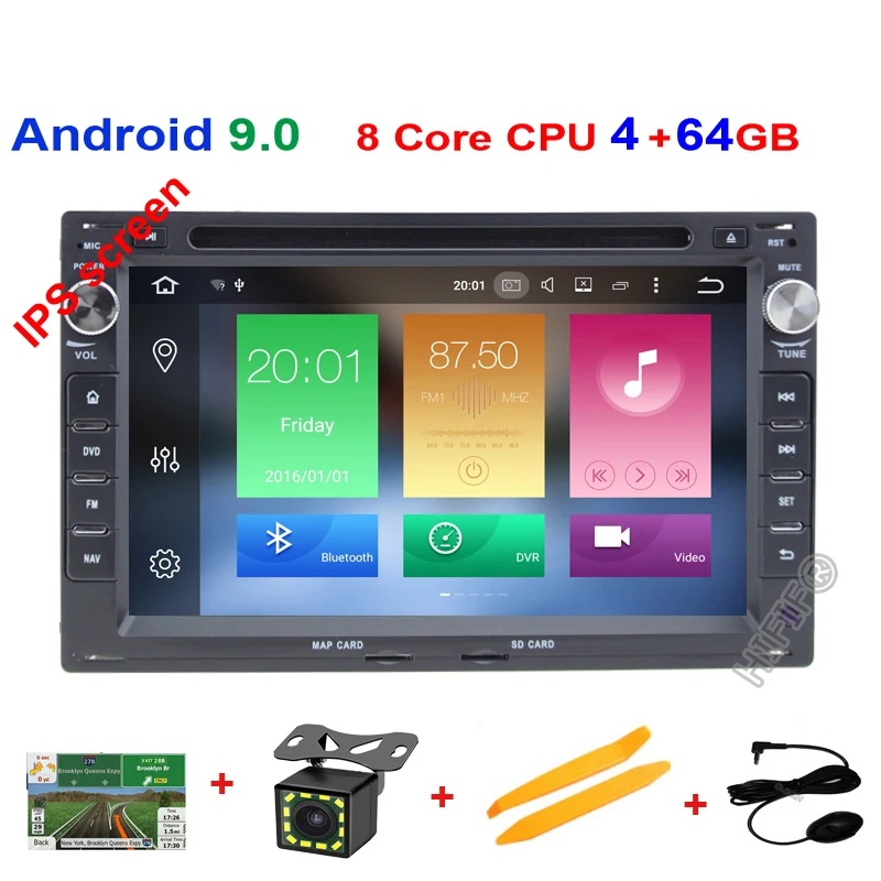 4G+ 64G PX5 ips HD Android 9,0 автомобильный DVD мультимедийный плеер для VW Golf4 T4 Passat B5 Sharan с wifi BT Радио gps навигация - Цвет: Octa Core 4G 64G