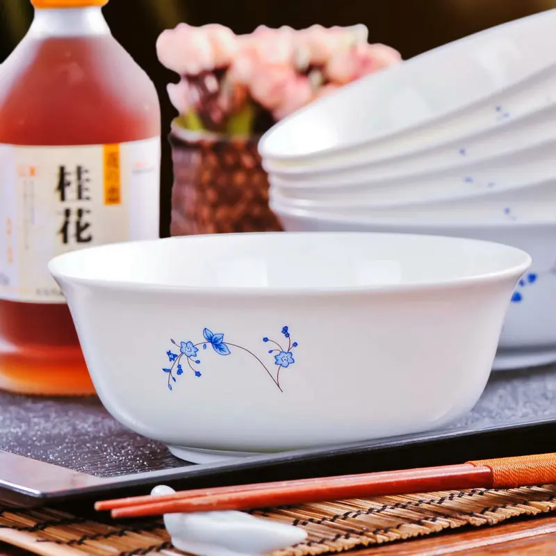 Посуда Супница керамическая сервировочная миска супница sopera grande soperas ceramica zuppiera sopera porcelana 6 шт./партия
