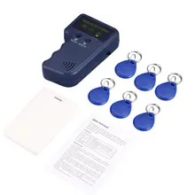 125 кГц Ручной RFID ID копир Кардридер писатель rfid дубликатор+ EM4305/T5577 чип ключ карты Жетоны