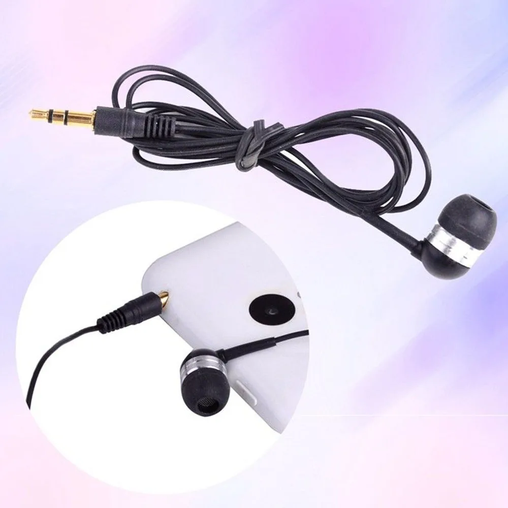 3.5mm High-end Single Side Mono Earphone In Ear Earbud Headset for Phone MP3 Walkie Talkie Computer Bluetooth wireless earphones wired earphones bluetooth earphones wired headphones wireless bluetooth earphones bluetooth headphones
