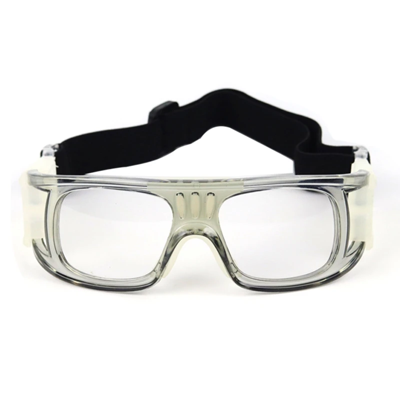 NewCycling очки для взрослых ударопрочные Регулируемые защитные спортивные баскетбольные волейбол теннис очки - Color: HT