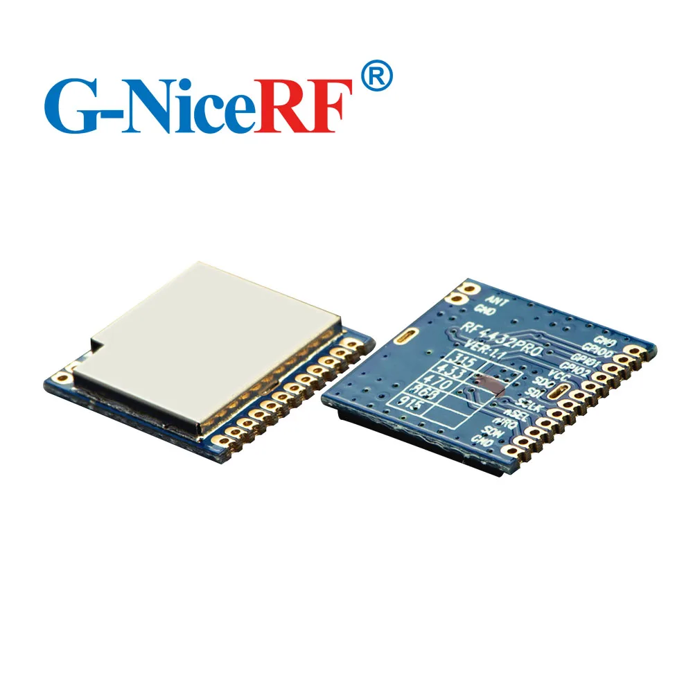 5 шт./лот 100 мВт SPI интерфейс и 14 км дальность действия RF4432PRO 433 МГц беспроводной
