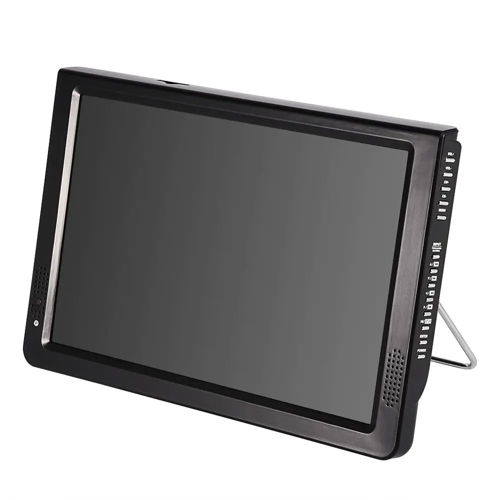LEADSTAR 12in Car Digital Television ATSC Portable TV 1080P HD Video Player for Home Car tv 12inch monitor 110-220V