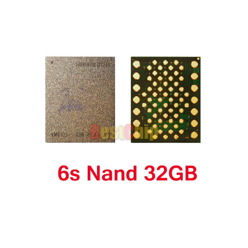 32 ГБ 64 Hardisk HDD NAND IC чип для iPhone 5S/5C/SE 6 6Plus/ 6S /6SP/ 7 / 7plus флэш-память | Электронные
