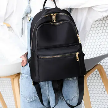 

Women Oxford Cloth Backpack Anti-theft Casual Travel Backpack Schoolbag Outdoor