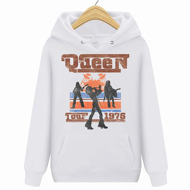 

Queen Live Tour 1976 Freddie Mercury Rock Licensed Tee Hoodies Sweatshirts