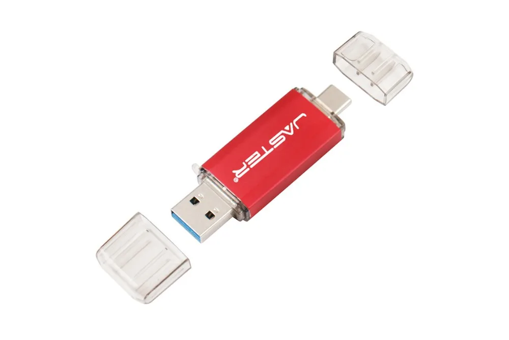 JASTER Тип C USB флеш-накопитель OTG флеш-накопитель 128 Гб 64 ГБ 32 ГБ 16 ГБ Флешка 2 в 1 дизайн Usb флешка для type-C мобильных/планшетных ПК