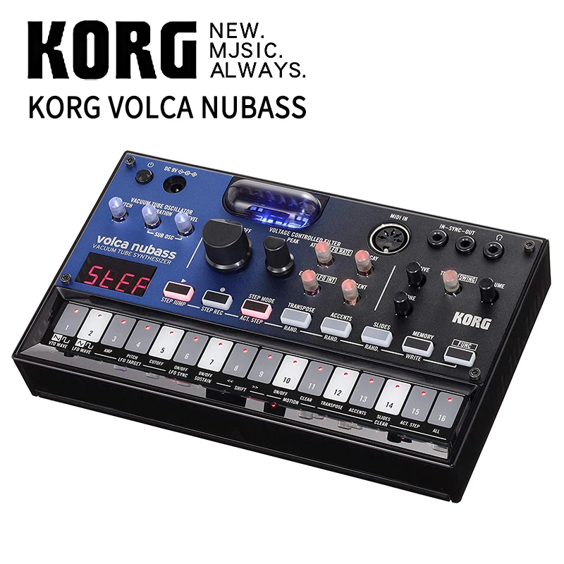 Korg volca нубас вакуумная трубка аналоговый клавиатура синтезатор