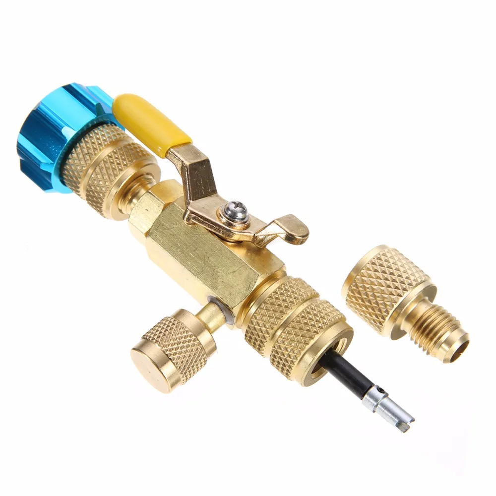 

1pc 19BV-CV 1/4" Valve Core Remover R22 R410A Air Conditioning Quick Installer Tool Mayitr