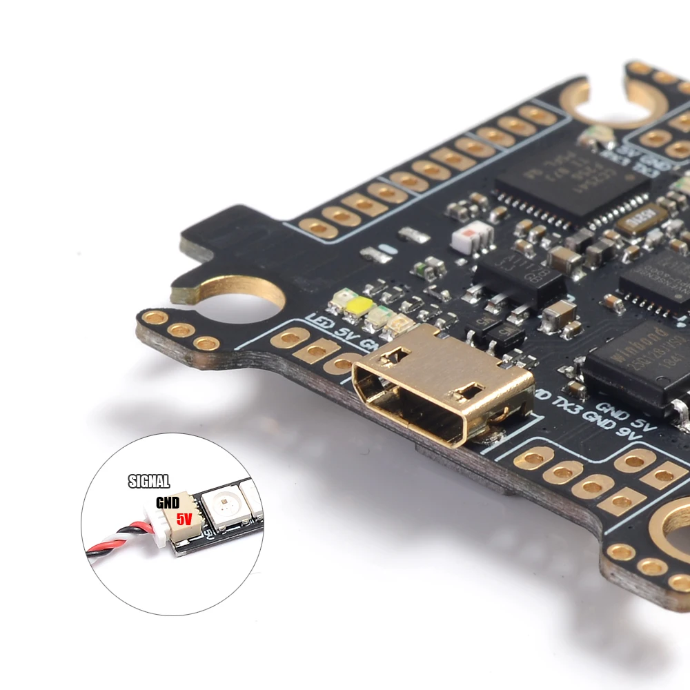 Diatone Мамба F722S Betaflight стека контроллера полета OSD 5/9V 2A BEC и 50A 4IN1 с диагональю экрана 3-6S безщеточный ESC дрона с дистанционным управлением