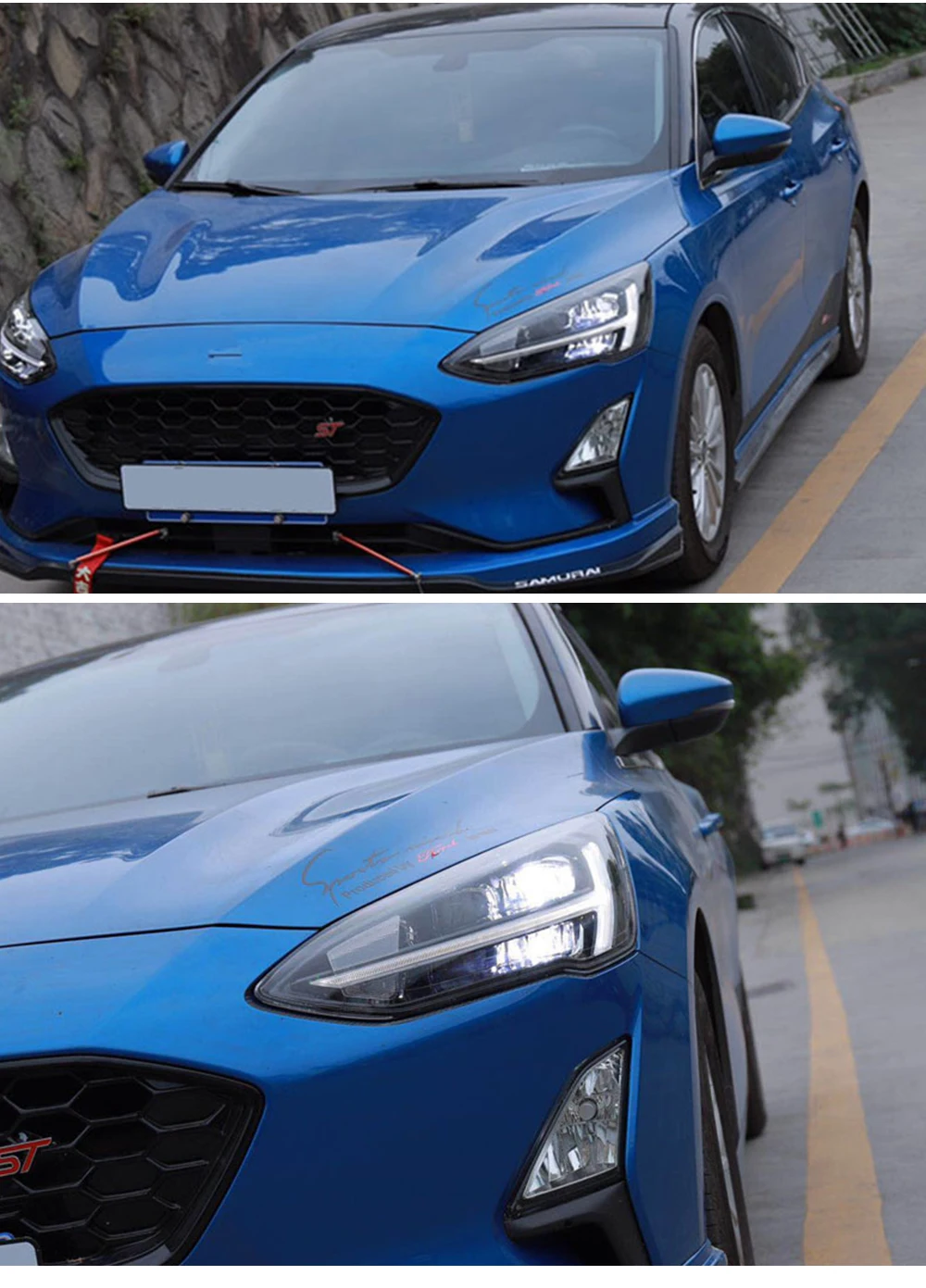 速卖通-42福克斯T形2019款大灯总成 (8)