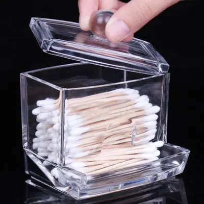 style 17 Plastic Makeup Organizer Box Cosmetics Storage Container Acrylic Lipstick Holder Jewelry Organizer Sundries Case Makeup Box - Цвет: style 17