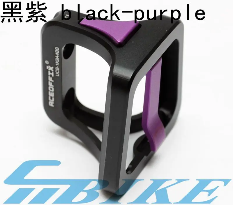 Black Purple TWTOPSE держатель велосипедной сумки CNC Передняя переноска для Brompton складывающаяся велосипедная сумка блок пуш-вниз выпуск мульти-s Передняя переноска - Цвет: Black Purple
