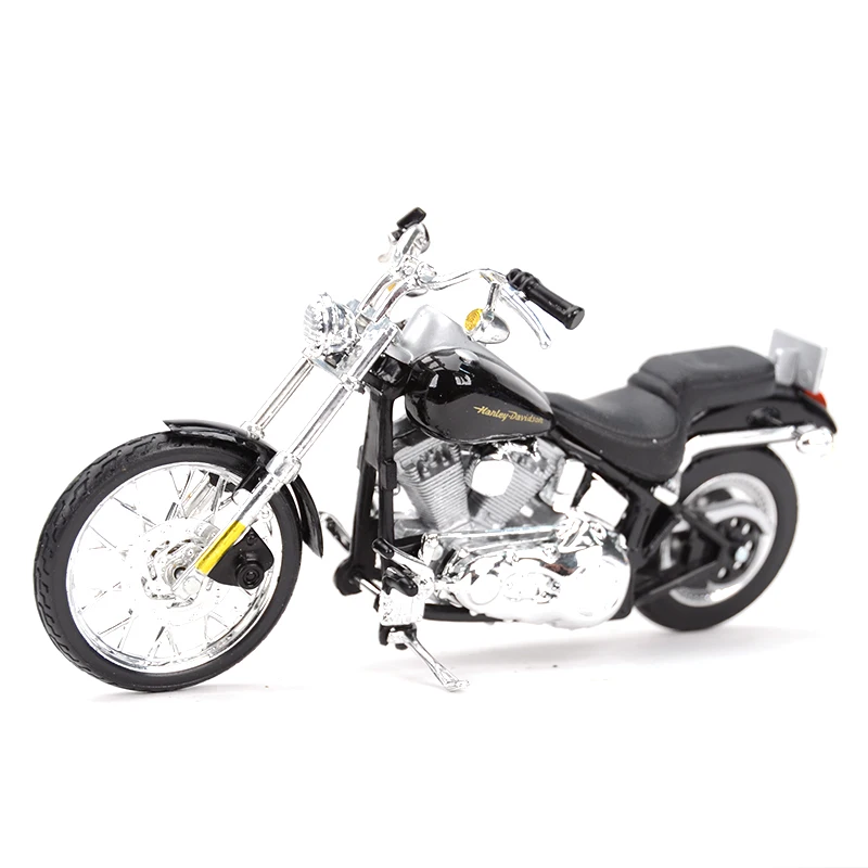 Maisto 1:18 Harley-Davidson 2000 FXSTD Softail Deuce Die Cast Vehicles Collectible Hobbies Motorcycle Model Toys simulation 1 2000 aviation ship with sound and light pull back alloy ship model ornaments alloy hull plastic bottom