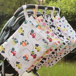 Fraldas portáteis de camada única, saco de bebê com zíper, viagem, à prova d'água, reutilizáveis para crianças, bolsa fraldas organizadora de bebê