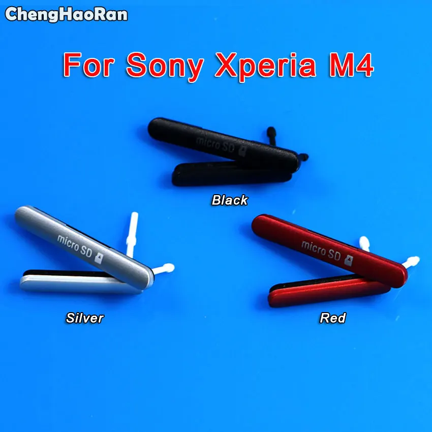 USB зарядное устройство ChengHaoRan штекер + наушники Micro SD и Sim-карты чехол для Sony Xperia M2 M4