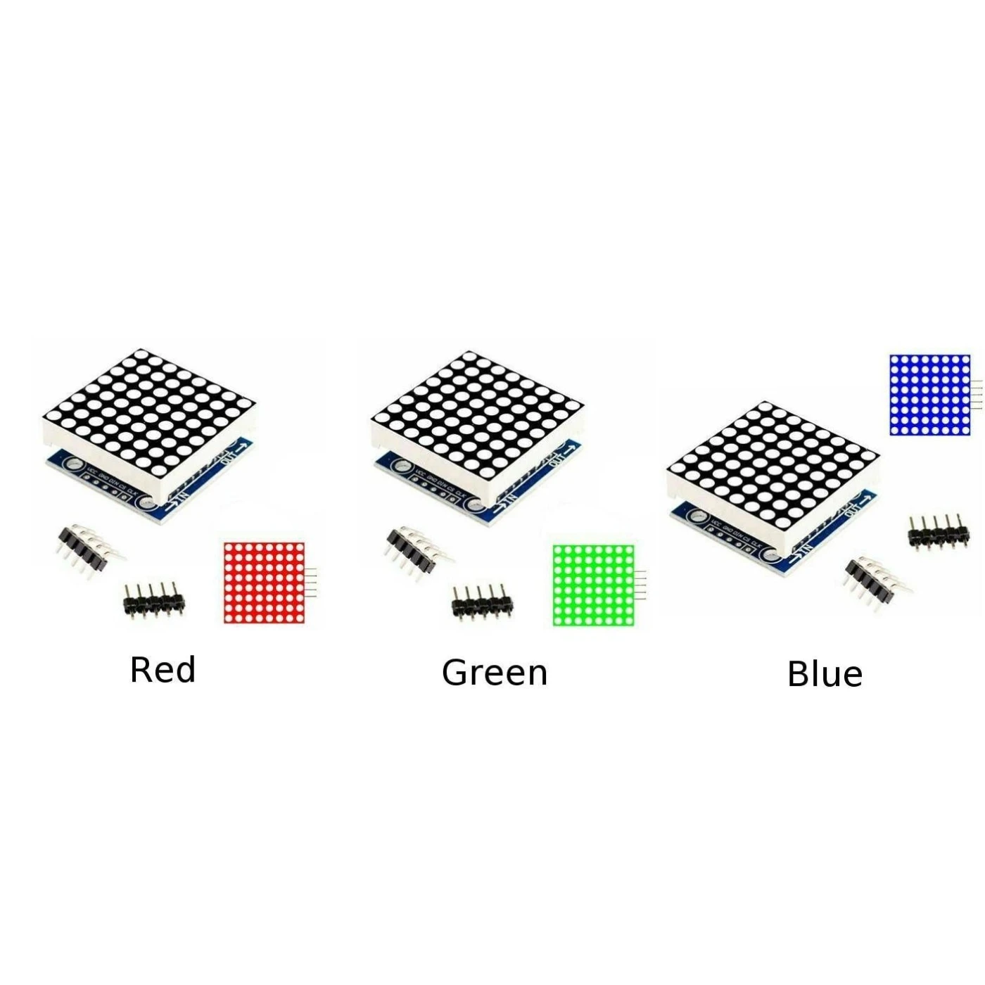 1 * MAX7219 точечный массив MCU светодиодный модуль дисплея замена для Arduino Raspberry
