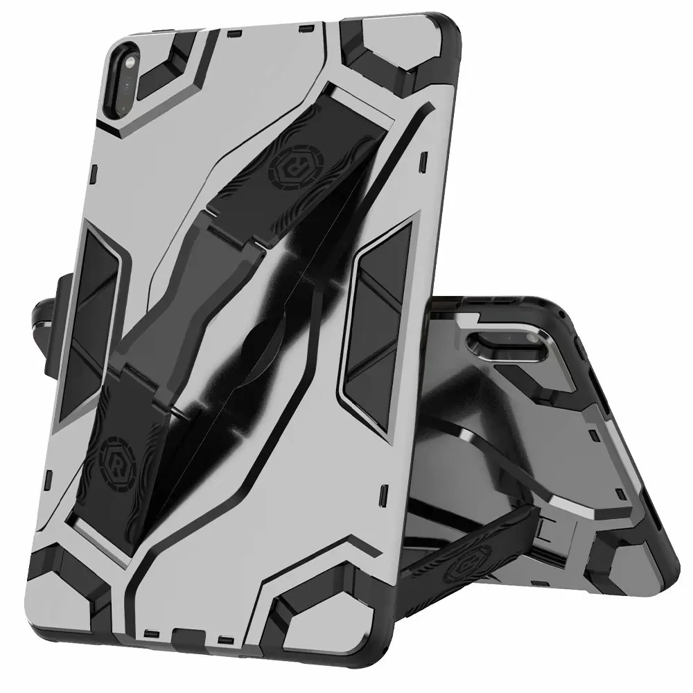 

For Huawei Matepad Pro 10.8 Case Shockproof Armor TPU+PC Portable Hand Strap Stand Tablet Cover
