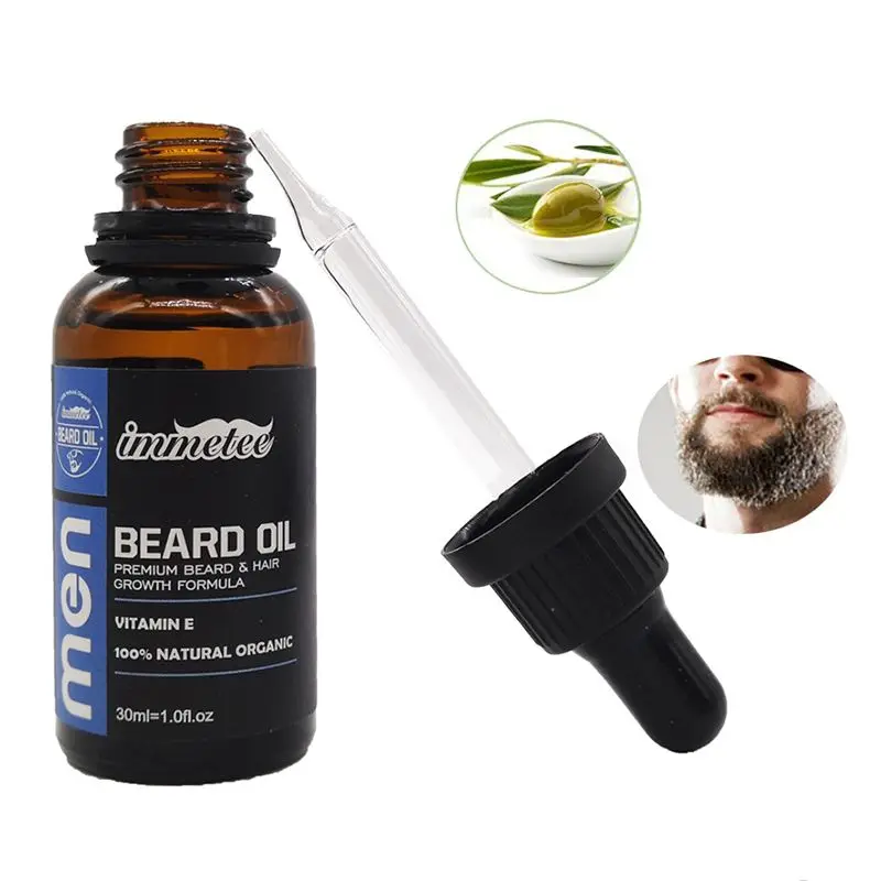 30 мл, для мужчин, специальное решение для бороды, уход за волосами, увлажнение, чистая растительная формула, растительный экстракт, масло для бороды
