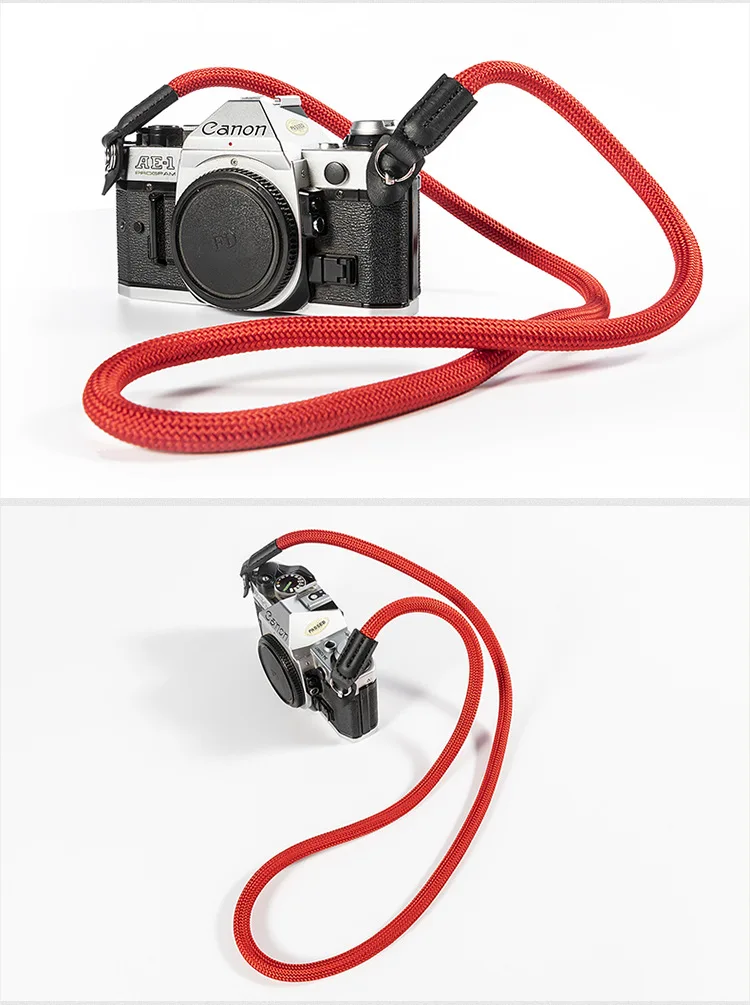 Альпинистская нейлоновая веревочная камера плечевой ремень для Leica Canon Nikon Olympus Pentax sony беззеркальная цифровая камера