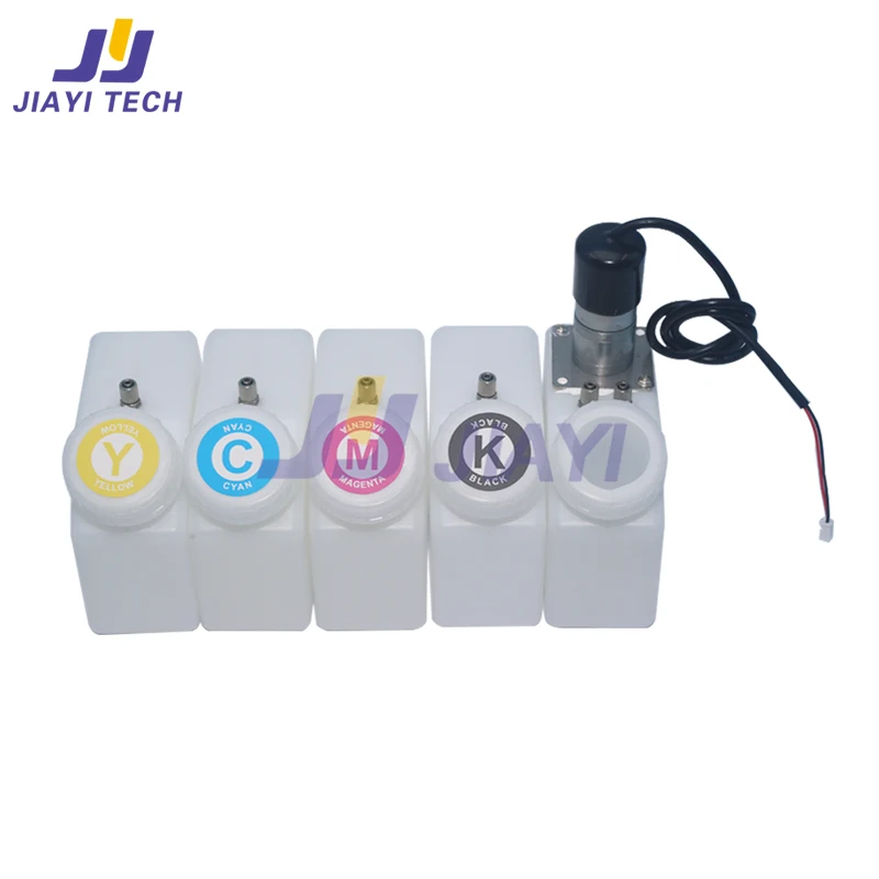 

1Set 250ml 5 Colors Ink Tank System Ink Bottle System with Stirring for Bulk Ink System for Epson R1300 L1800 Series Printer