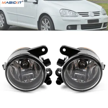

MagicKit 1Pair Front Fog Light Bumper Lamp Kit L&R For VW Golf MK5 2006-2009 US Version