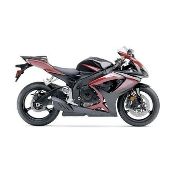 

Wine Red w/ Black Fairing Injection for 2006-2007 Suzuki GSXR GSX-R 600 750