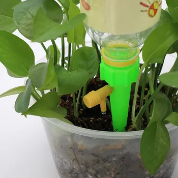 

1pc Auto Drip Irrigation System Automatic Watering Spike for Plants Flower Indoor Household Waterers Bottle Drip Irrigation