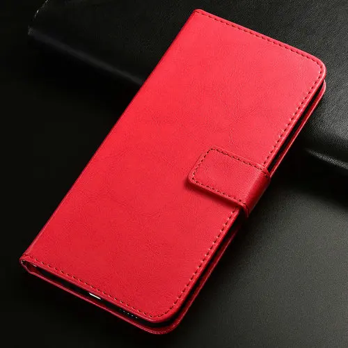 Retro - red Чехлы-бумажники Cubot Rainbow 2 Nova power X18 Plus X19 J3 Pro R9 H2 Note Plus X17 Note S откидной кожаный чехол для телефона - Цвет: Retro - red