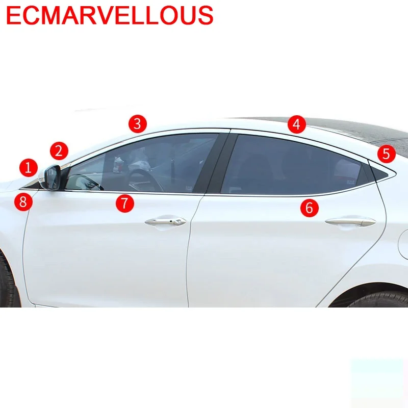 Украшение для автомобиля наклейка внешнего окна Hyundai Elantra IX35 Verna | Автомобили и